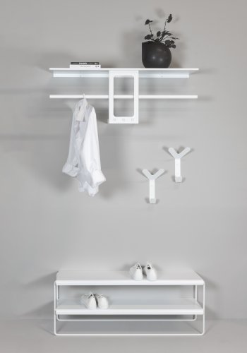 SPINDER DESIGN Bladkrok - hvit stl