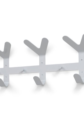 SPINDER DESIGN Leaf knagerkke - hvid stl