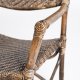 NOVASOLO Wickerworks Squire spisestol - flettet rotting med armlener