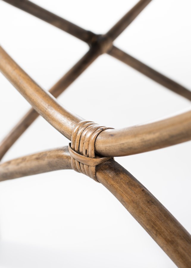 NOVASOLO Wickerworks Squire spisestol - flettet rotting med armlener