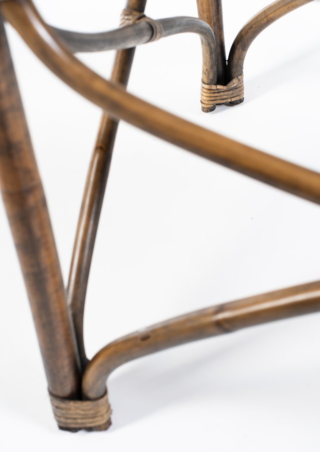 NOVASOLO Wickerworks Squire spisestol - flettet rotting med armlener