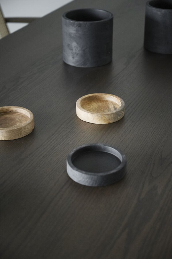 ROWICO Calverton spisebord, med uttrekk - brun eikefiner og eik (230x95)