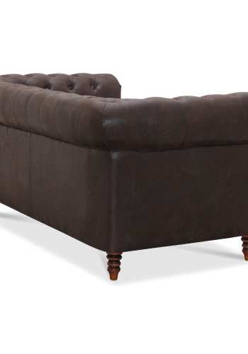 Cambridge 2-seters chesterfield sofa - brun