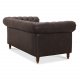 Cambridge 2-seters chesterfield sofa - brun