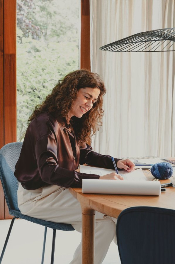 ZUIVER Summer Love Seat, med armlener - antrasittgr polyester og stl