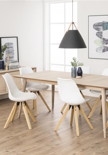 ACT NORDIC Century Skänk - Massiv Ek, med 2 Skjutdörrar