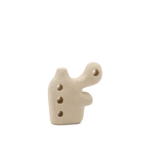 KAVE HOME Arif stenskulptur i beige finish, 20 cm