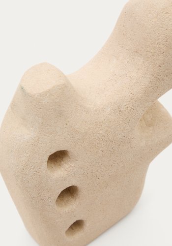 KAVE HOME Arif steinskulptur i beige utfrelse, 20 cm