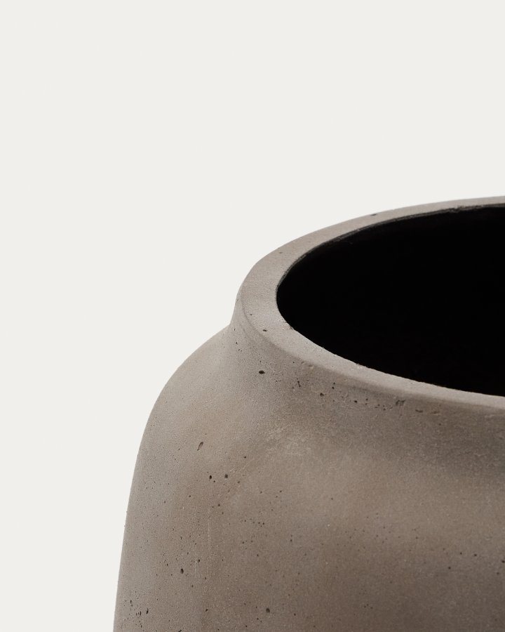 KAVE HOME Lira blomsterkasse med terrakottaeffekt, 40 cm