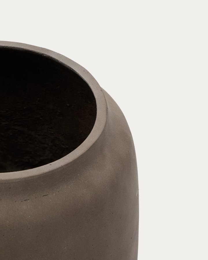 KAVE HOME Lira blomsterkasse med terrakottaeffekt, 40 cm