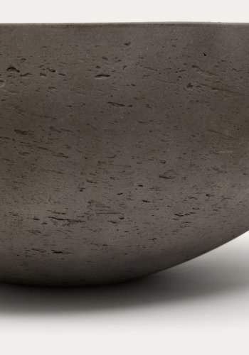 KAVE HOME Sett med 2 Nura terrakotta sementlignende blomsterpotter �55 cm