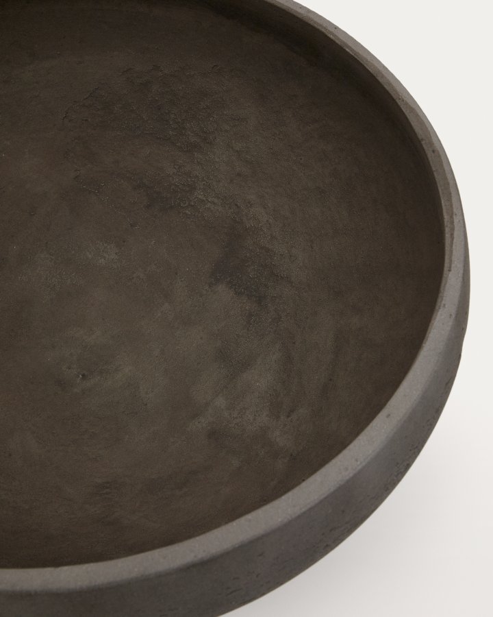 KAVE HOME Sett med 2 Nura terrakotta sementlignende blomsterpotter �55 cm