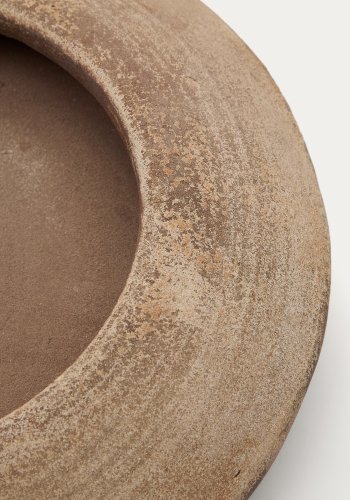 KAVE HOME Rivor terrakottaplantekasse med naturlig finish 36 cm