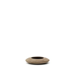 KAVE HOME Rivor krukke, rund - terracotta med naturlig finish (50)