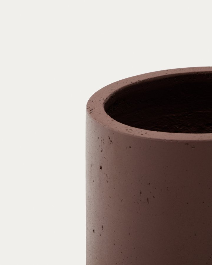 KAVE HOME Calun rdbrun sementpotte 32 cm