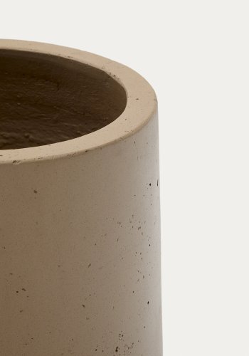 KAVE HOME Calun krukke, rund - beige cement (�32)