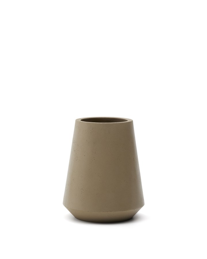 KAVE HOME Calun krukke, rund - beige cement (�50)