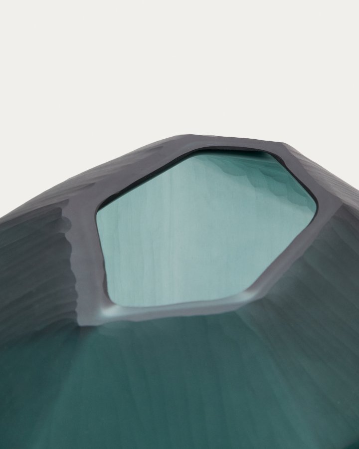 KAVE HOME Geonix grnn glassvase 45,5 cm