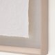 KAVE HOME Olvin abstrakt bilde p hvitt resirkulert papir med hndlagde relieffer 73,6 x 93,6 cm