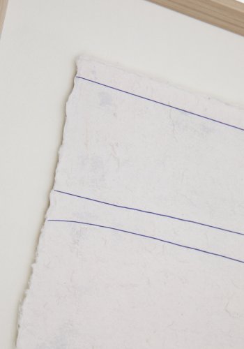 KAVE HOME Durkan hvitt bilde p resirkulert papir 50 x 70 cm