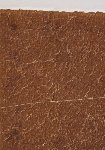 KAVE HOME Durkan billede, rektangul�r - r�dbrun genbrugspapir (50x70)