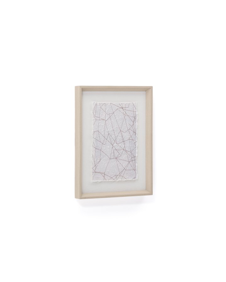 KAVE HOME Durkan hvitt bilde p resirkulert papir 30 x 40 cm