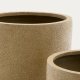 KAVE HOME Selvi blomsterpotte med lysebrun steineffekt 37 cm