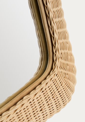 KAVE HOME Zilna rottingspeil 58 x 79cm