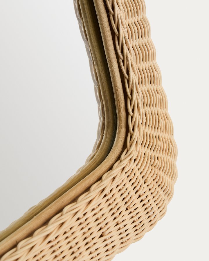 KAVE HOME Zilna rottingspeil 58 x 79cm