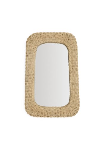 KAVE HOME Zilna rottingspeil 38 x 59 cm