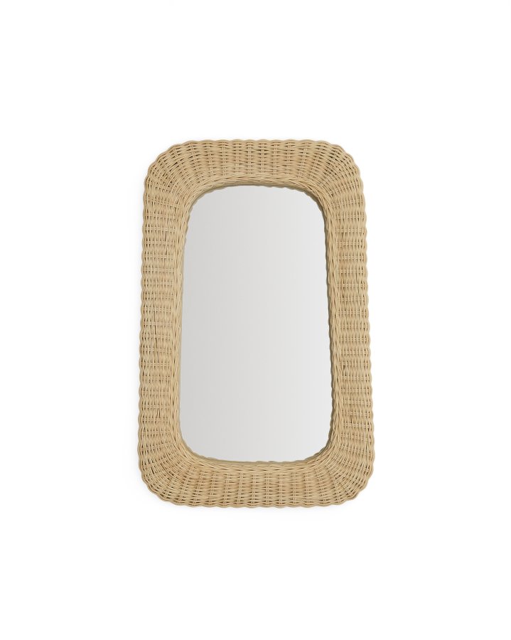 KAVE HOME Zilna rottingspeil 38 x 59 cm