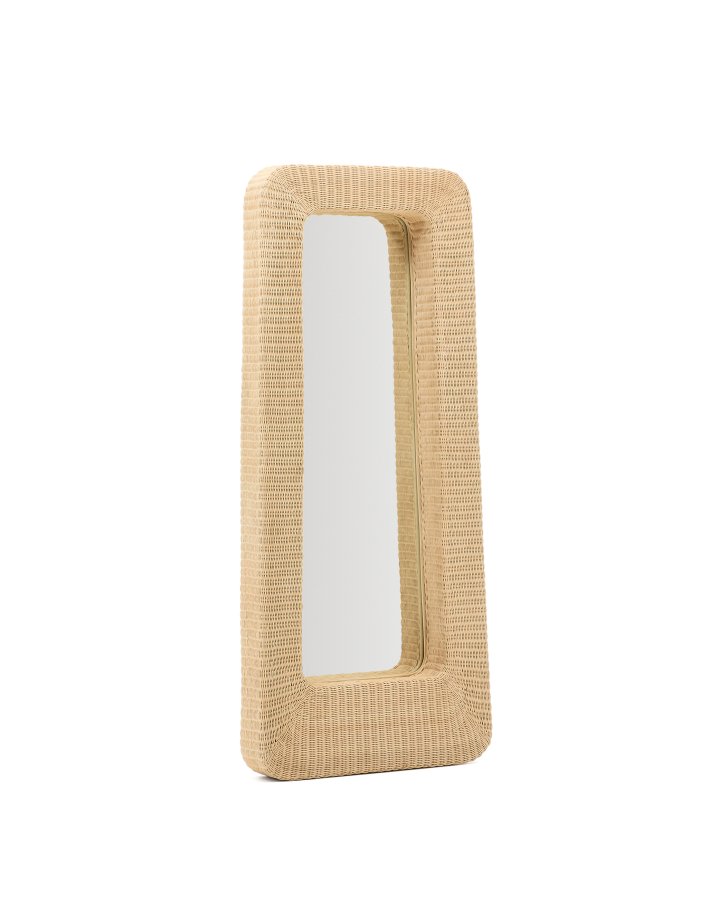 KAVE HOME Zilna rottingspeil 58 x 120 cm