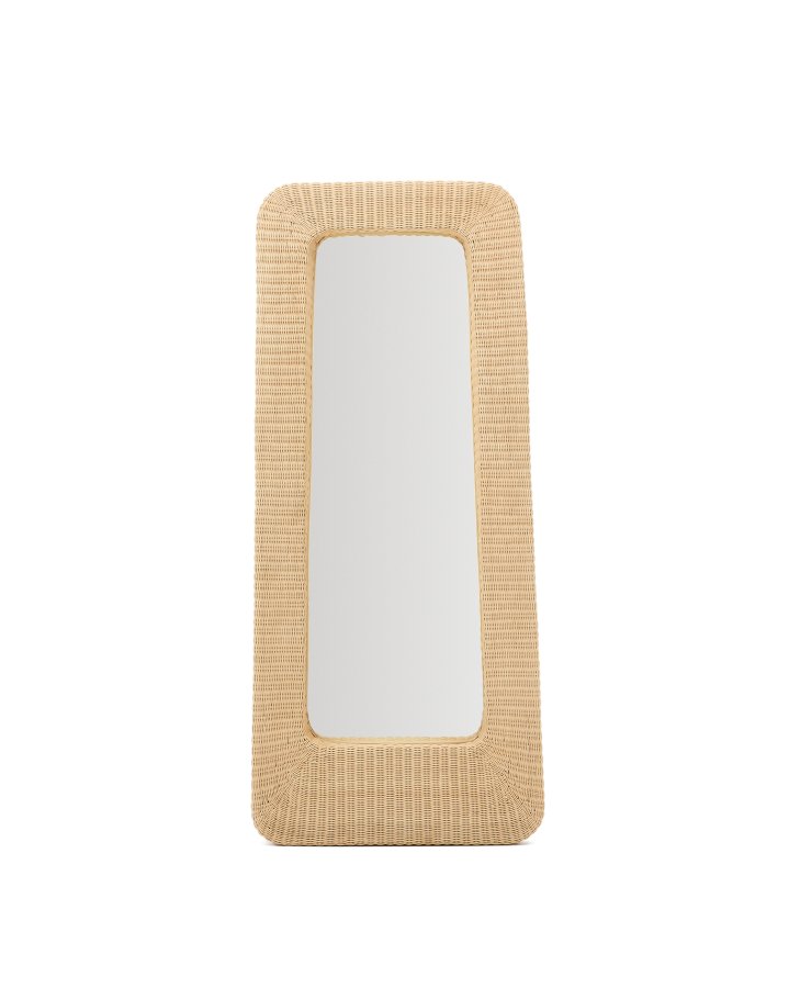 KAVE HOME Zilna rottingspeil 58 x 120 cm