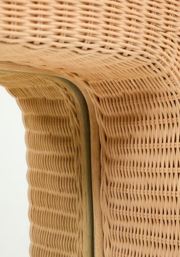 KAVE HOME Zilna rottingspeil 58 x 120 cm