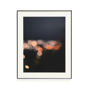 KAVE HOME Zavira billede, rektangul�r - multifarvet fotografi af Barcelonas lys (100x80)