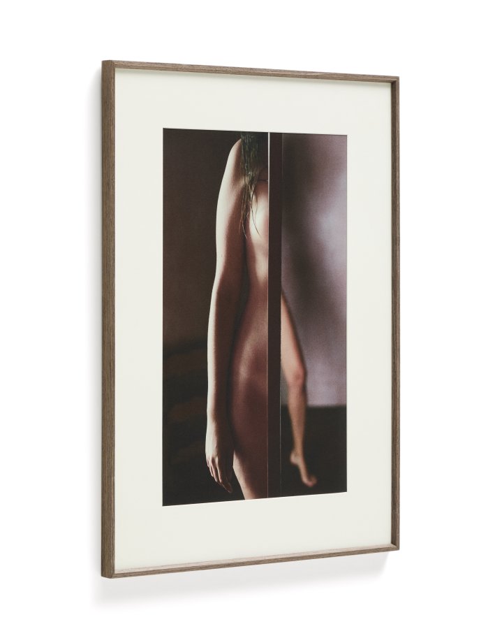 KAVE HOME Zavira billede, rektangul�r - multifarvet fotografi af kvindekrop (70x50)