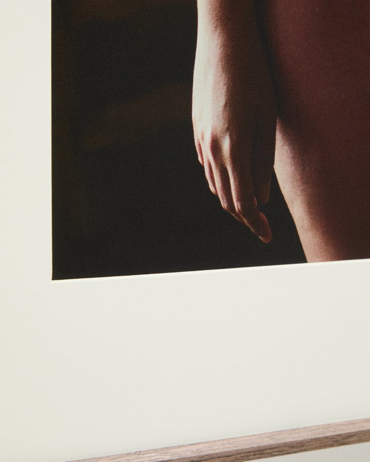 KAVE HOME Zavira billede, rektangul�r - multifarvet fotografi af kvindekrop (70x50)