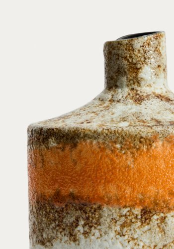 KAVE HOME Estin vase, rund - multifarvet keramik (H:25)