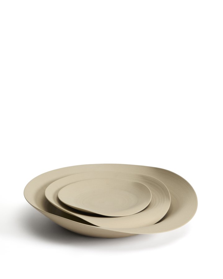 KAVE HOME Ebenor borddekoration - beige keramik (�40)