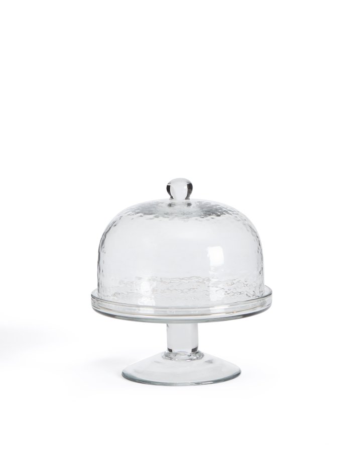 KAVE HOME Sileia kagetallerken, m. l�g - klar genbrugsglas