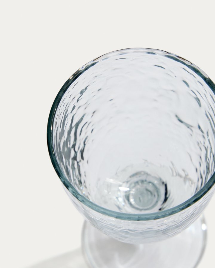 KAVE HOME Vinea vinglas lavet af gennemsigtigt genbrugsglas