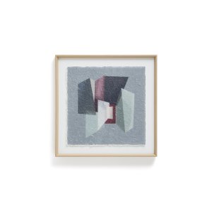 KAVE HOME Veluni billede, kvadratisk - multifarvet genbrugspapir (60x60)