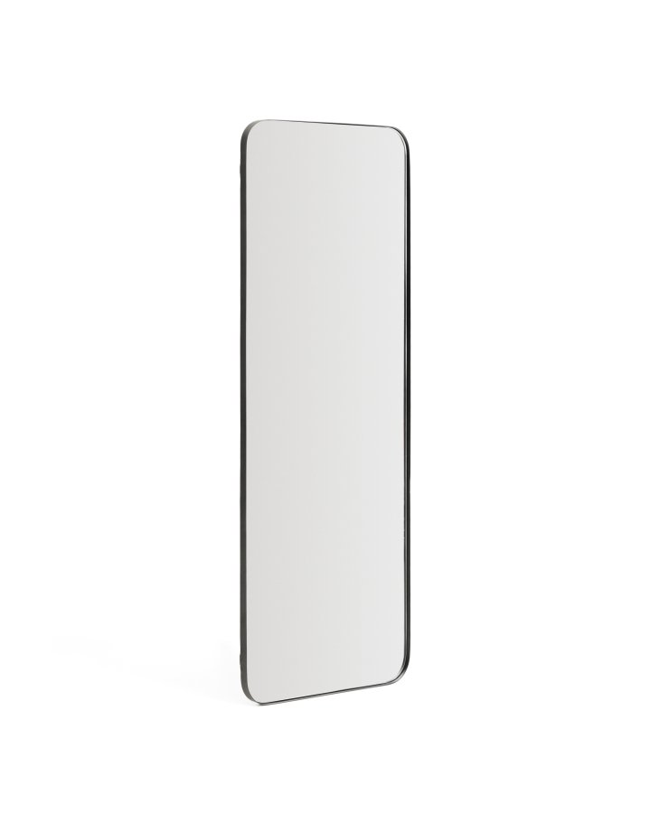 KAVE HOME Marco v�gspejl, rektangul�r - spejlglas og sort metal (30x100)