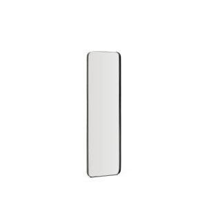 KAVE HOME Marco v�gspejl, rektangul�r - spejlglas og sort metal (55,5x150,5)