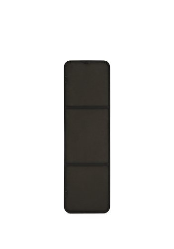 KAVE HOME Marco v�gspejl, rektangul�r - spejlglas og sort metal (55,5x150,5)