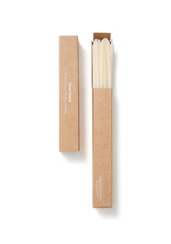 KAVE HOME Solvin beige stearinlys (s�t med 20)