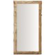 KAVE HOME Ibro veggspeil, rektangulrt - speilglass og brunt tre (105x200)