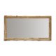 KAVE HOME Ibro veggspeil, rektangulrt - speilglass og brunt tre (105x200)