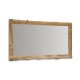 KAVE HOME Ibro veggspeil, rektangulrt - speilglass og brunt tre (105x200)