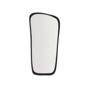 KAVE HOME Alura v�gspejl, organisk - spejlglas og sort teaktr� (192x94,5)